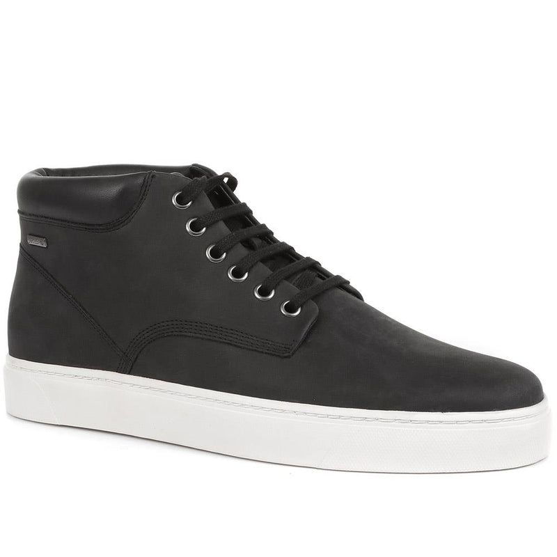 Hendon High-Top Leather Trainers - HENDON / 322 064