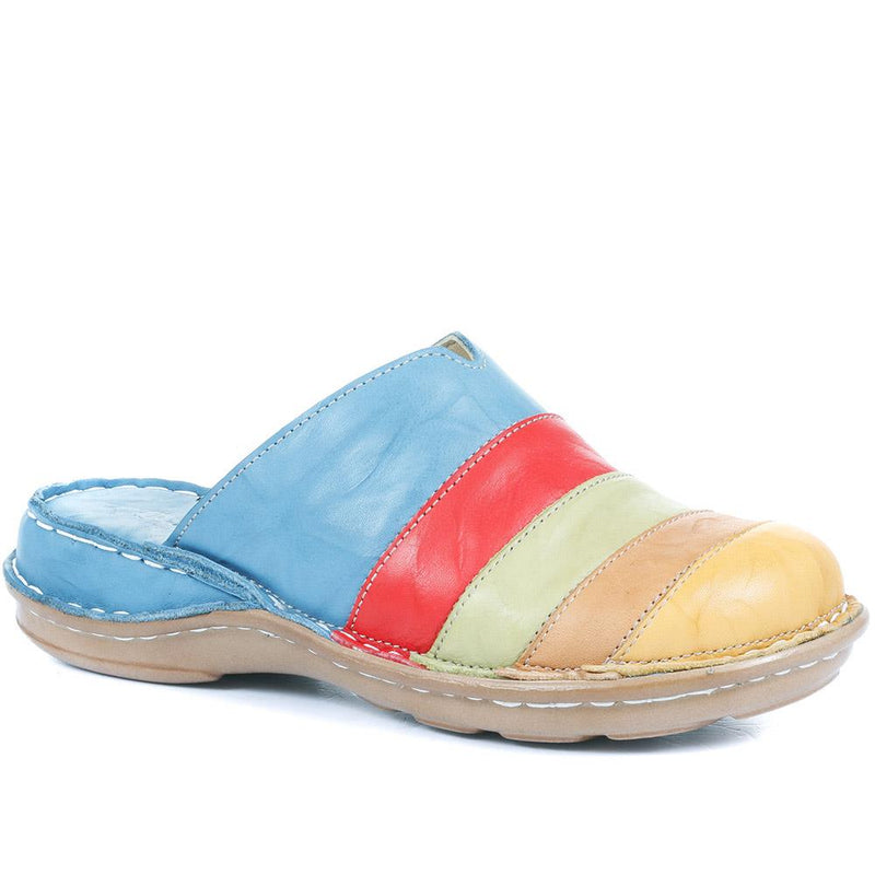 Leather Slip-On Clogs - CAY35017 / 322 038