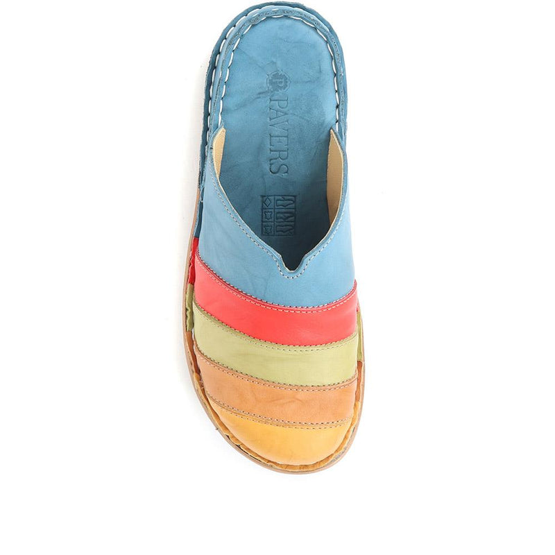 Leather Slip-On Clogs - CAY35017 / 322 038