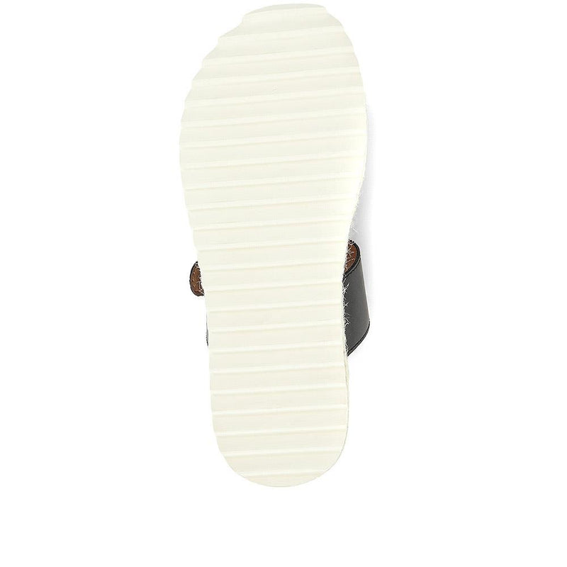 Amelda Leather Platform Sandals - BARBR35517 / 321 405