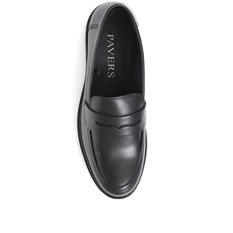 Smart Leather Penny Loafers - JFOOT36019 / 322 951
