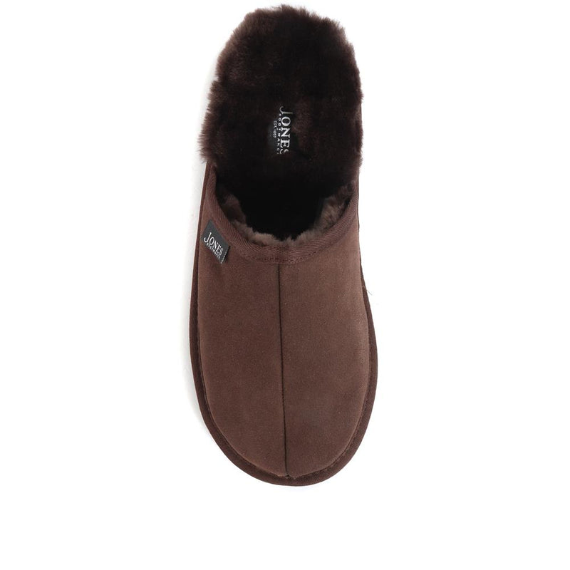 Men's Sheepskin Lined Slippers - DALBY / 319 282