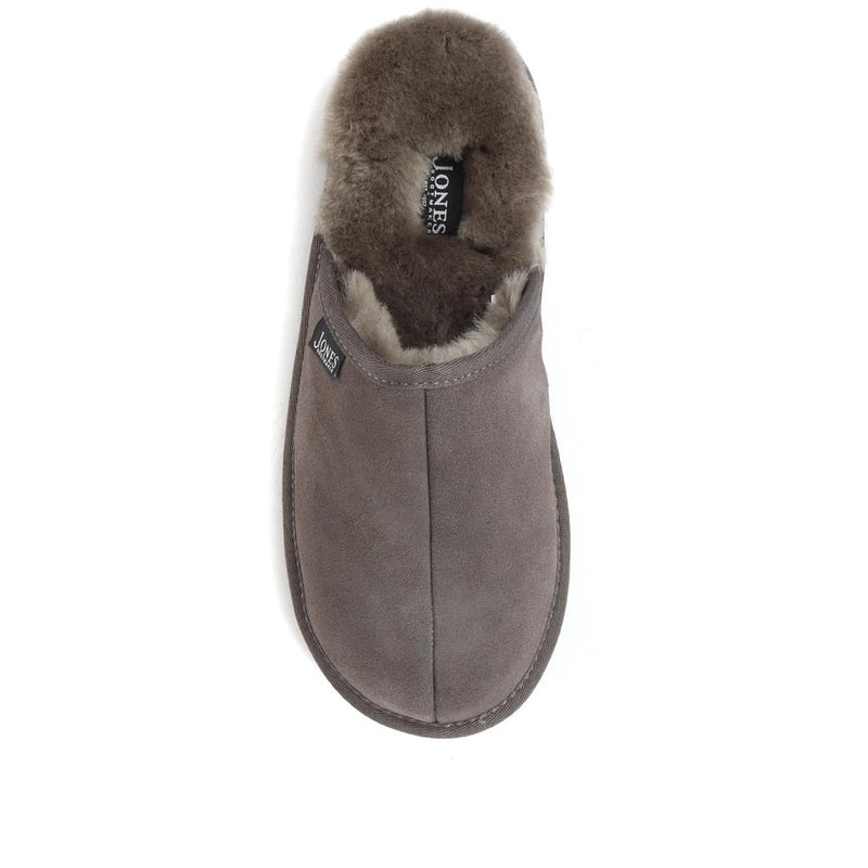 Men's Sheepskin Lined Slippers - DALBY / 319 282