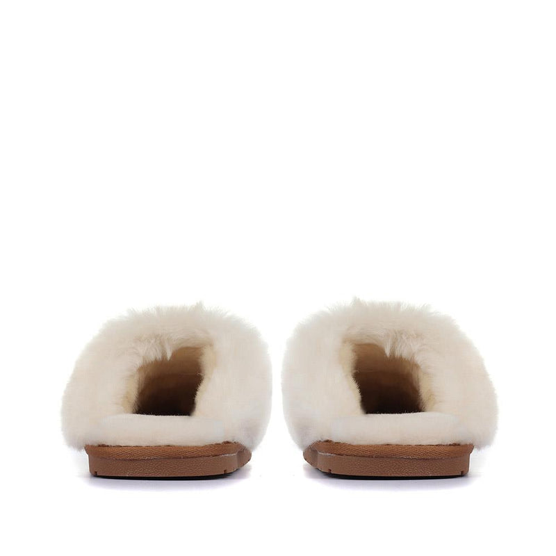 Bella-Rose Sheepskin Mule Slippers - BELLA-ROSE / 319 378