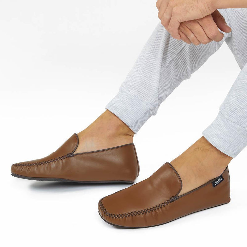 Yarm Leather Moccasin Slippers - YARM / 323 047