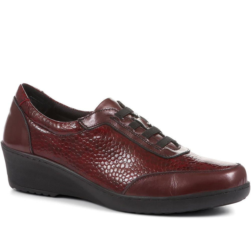 Leather Slip-On Shoes - LUCK36005 / 322 918