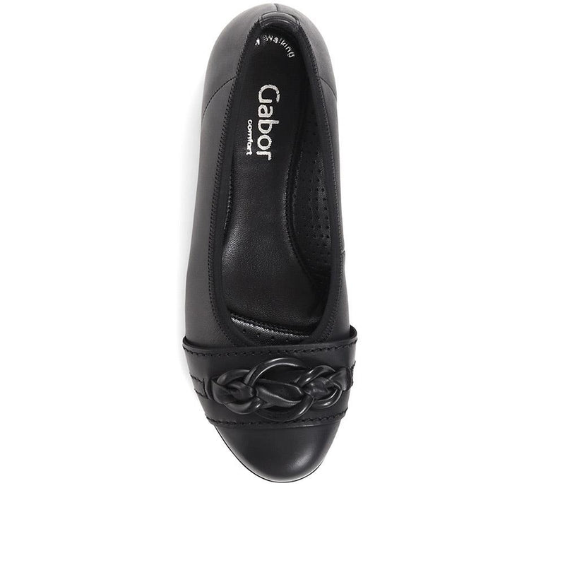 Sigrid Leather Ballet Flats - GAB36541 / 323 035