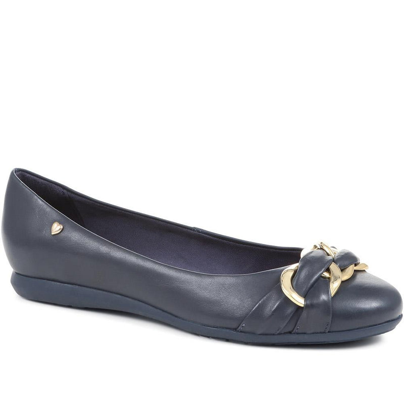 Slip-On Ballerina Pumps - BOT37001 / 323 302