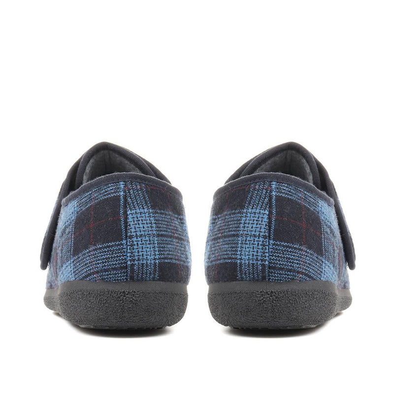 Extra Wide Fit Anti-bacterial Slippers - ADRIANO / 323 119