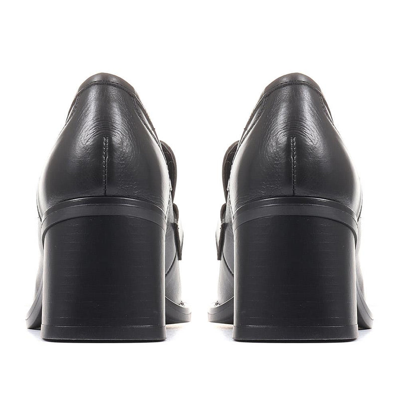 Genevra Chunky Heeled Loafers - GENEVRA / 323 018