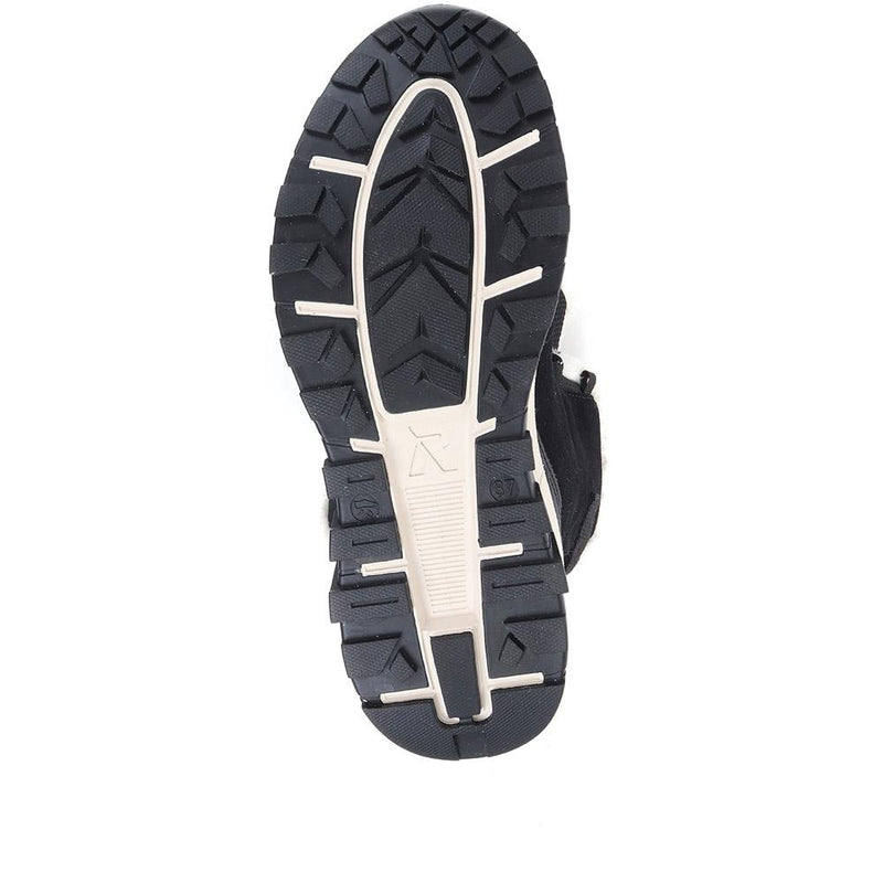 Rieker Fleece Lined Hiker Boots - RKR36541 / 323 001