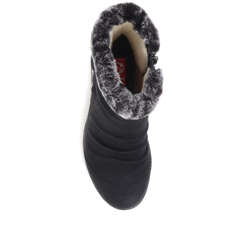 Fur Lined Weather Boots - RKR36555 / 323 012