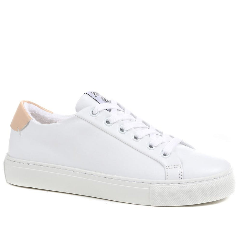 Tillie Apple Leather Trainers - TILLIE / 323 515