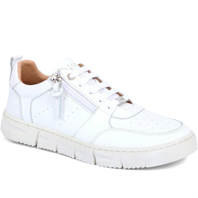 Amaya Chunky Leather Trainers - AMAYA / 323 644