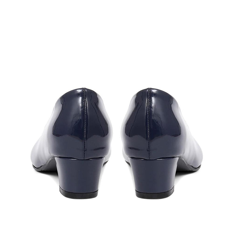 Block Heeled Court Shoes - AMITY37007 / 323 330