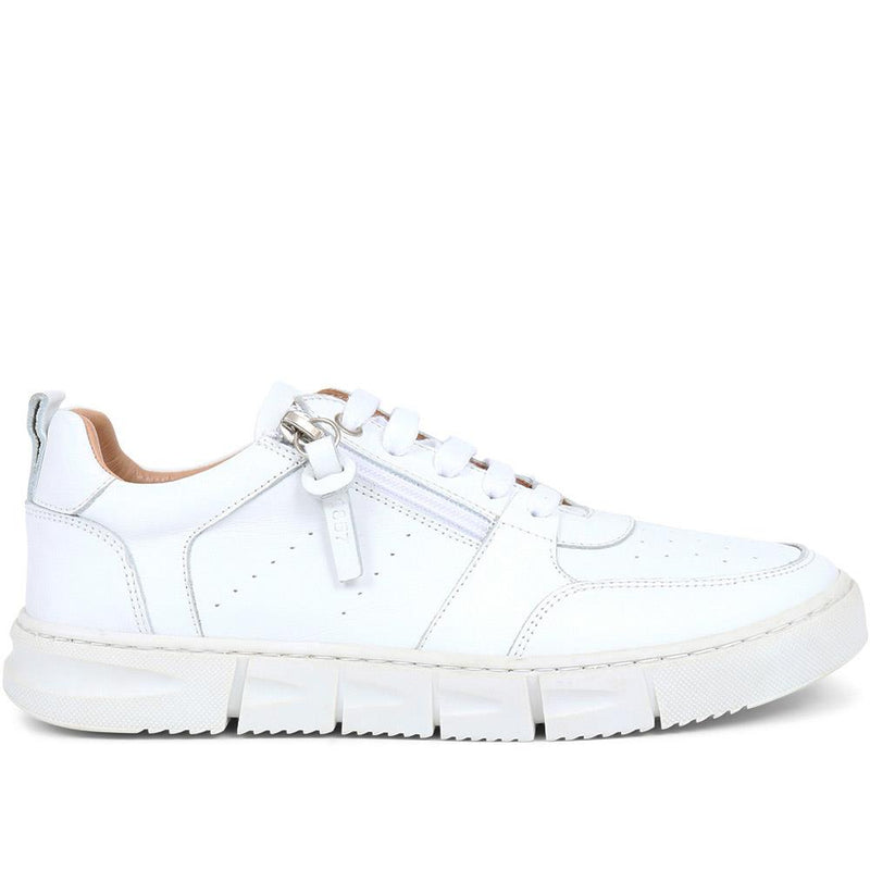 Amaya Chunky Leather Trainers - AMAYA / 323 644