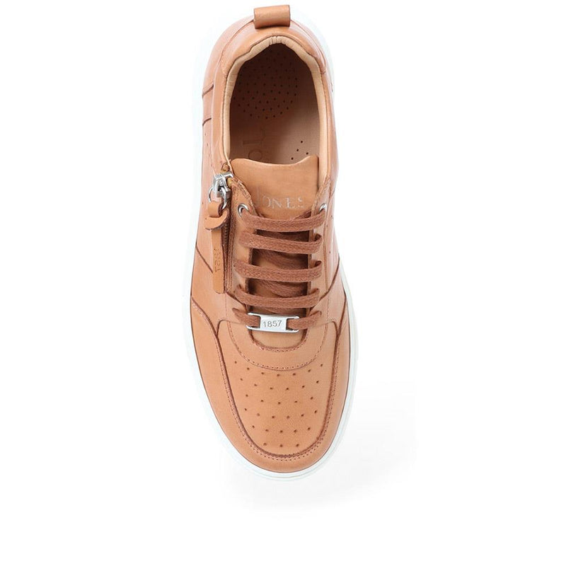 Amaya Chunky Leather Trainers - AMAYA / 323 644