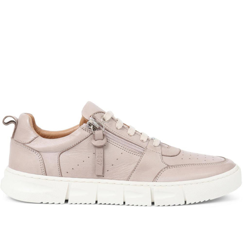 Amaya Chunky Leather Trainers - AMAYA / 323 644