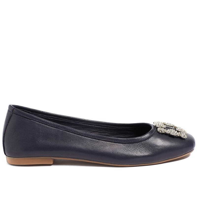 Giorgiana Embellished Ballet Pumps - GIORGIANA / 323 918