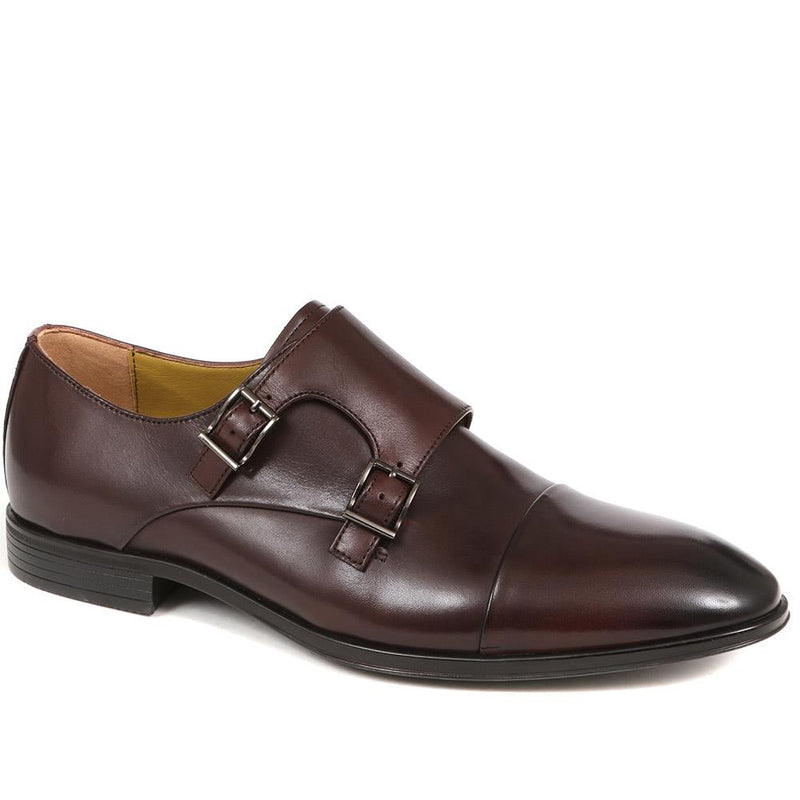 Northampton Leather Monk Shoes - NORTHAMPTON / 323 639