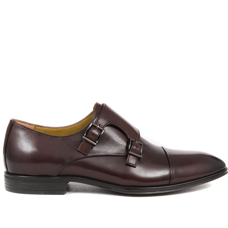 Northampton Leather Monk Shoes - NORTHAMPTON / 323 639