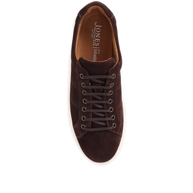 Tyne Vibram Leather Trainers - TYNE / 323 410