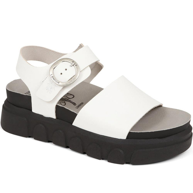 Cree Leather Sandals - FLYLO37013 / 323 682