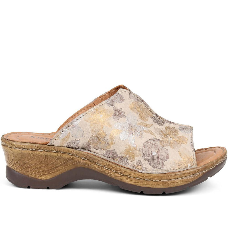 Leather Wedge Mules - JOSEF37501 / 323 355