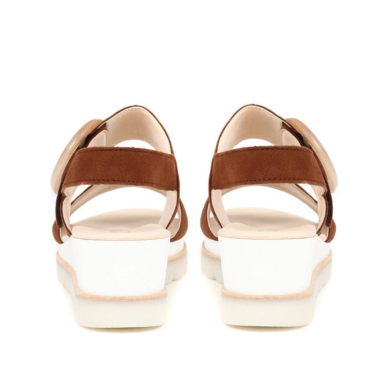 Yeo Wedge Sandals with Buckle - GAB31512 / 317 897