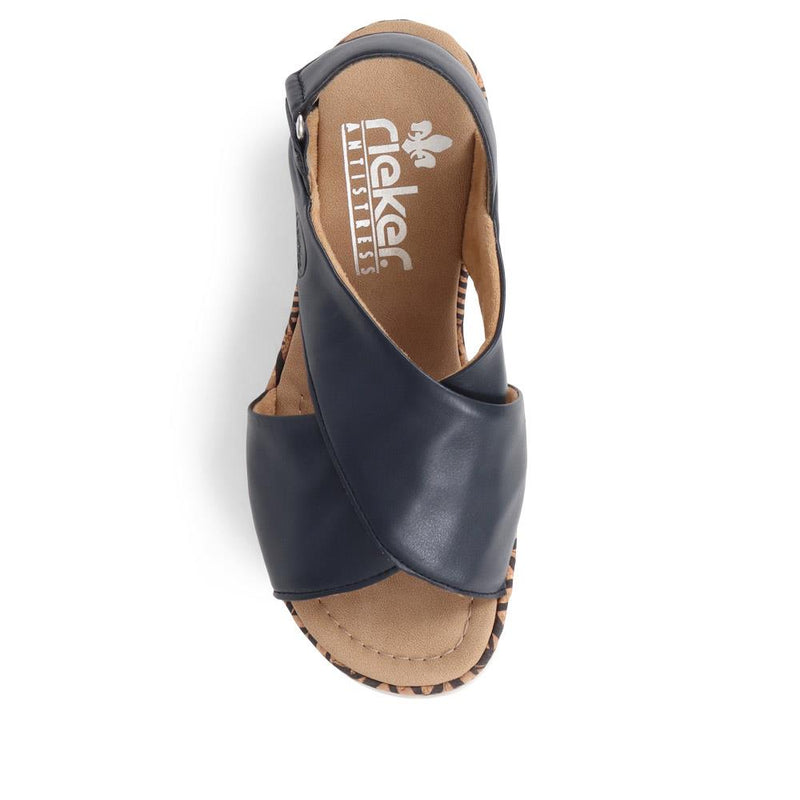 Slip-on Wedge Sandals - RKR37529 / 323 730