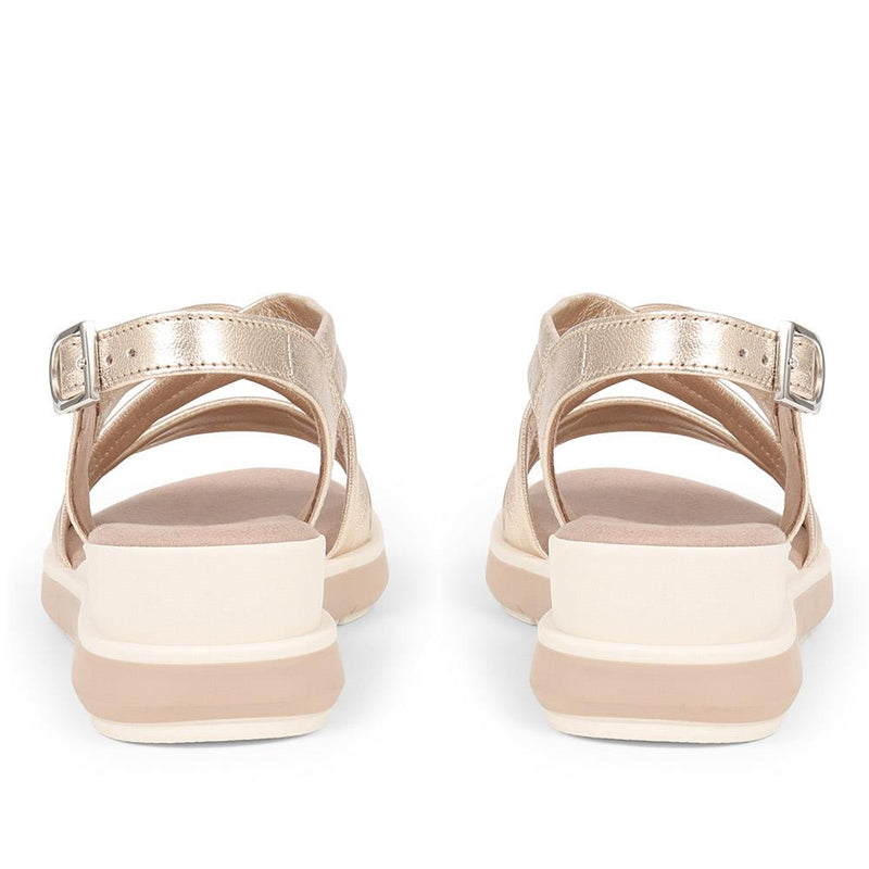 Nutmeg Wedge Sandals - GAB37509 / 323 504