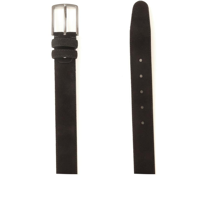 Upney Men's Suede Leather Belt - UPNEY / 321 982