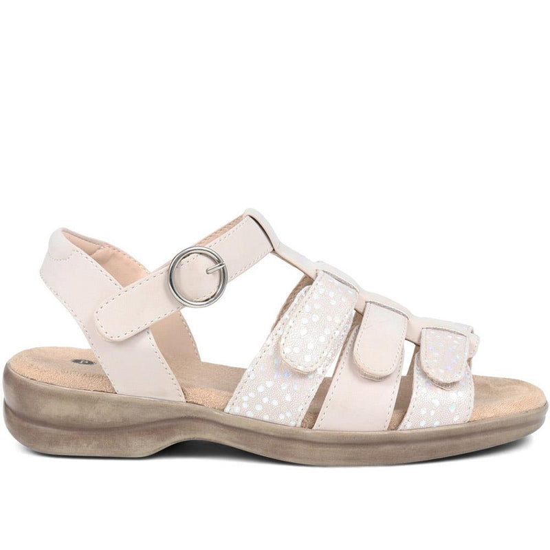 Barella Adjustable Buckle Sandals - BARELLA / 323 998