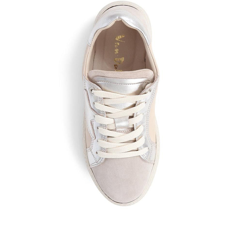 Leather Lace Up Trainers - PALMI37500 / 324 061