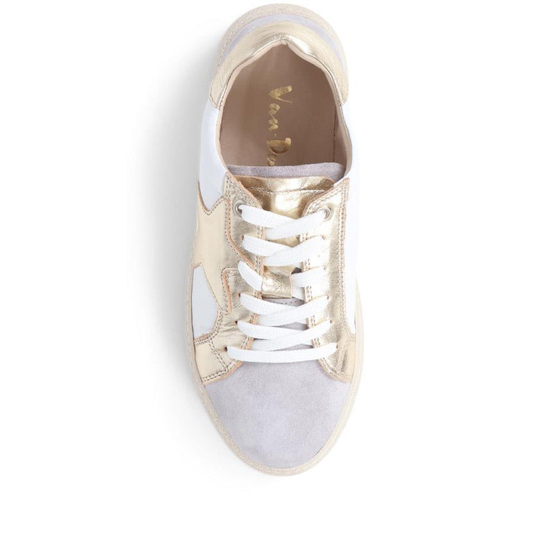 Leather Lace Up Trainers - PALMI37500 / 324 061