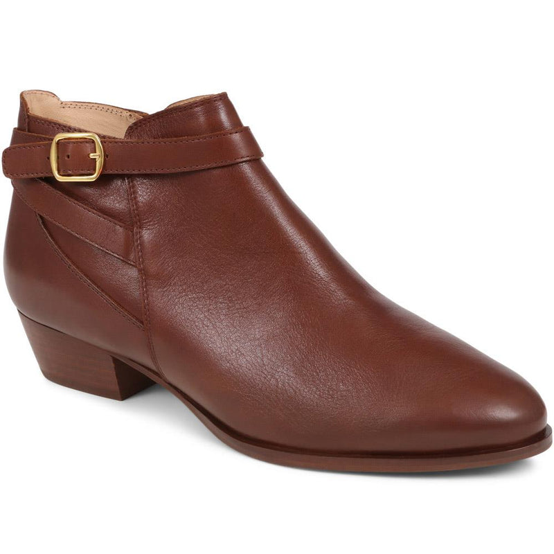 FAIRLOP Leather Heeled Ankle Boots - FAIRLOP / 324 289