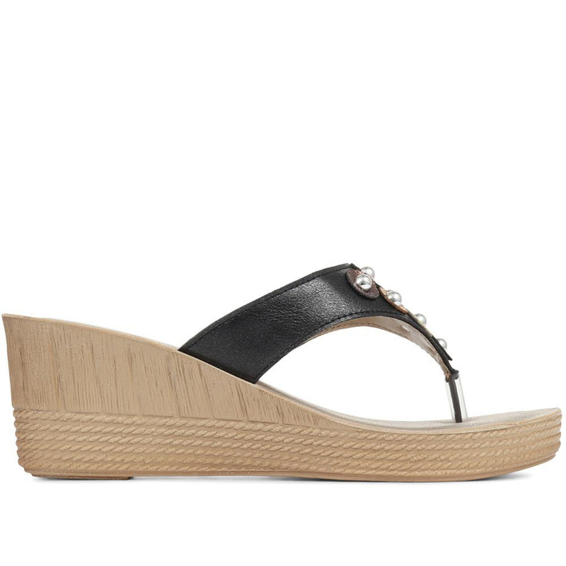 Toe-Post Wedge Sandals - INB35031 / 321 777