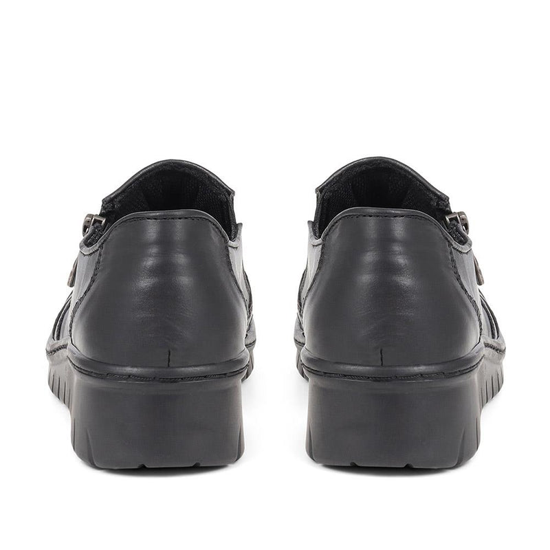 Leather Slip On Shoes - HAK38033 / 324 724