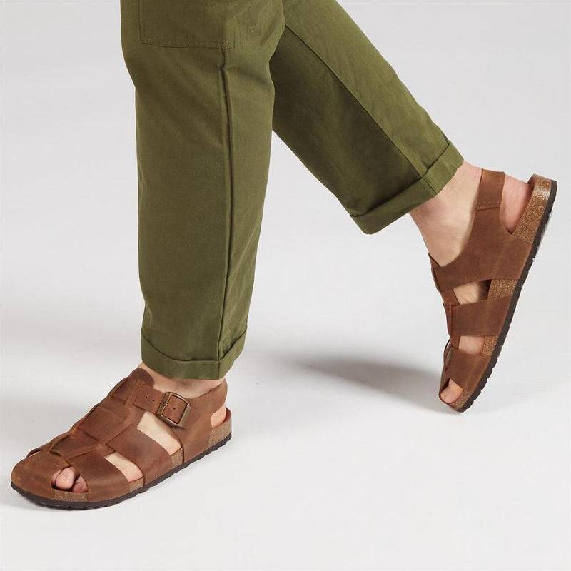 Weymouth Leather Fisherman Sandals - WEYMOUTH / 322 195