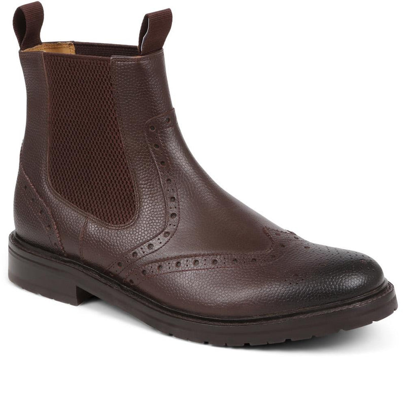 Desborough Leather Chelsea Boots - DESBOROUGH2 / 324 340