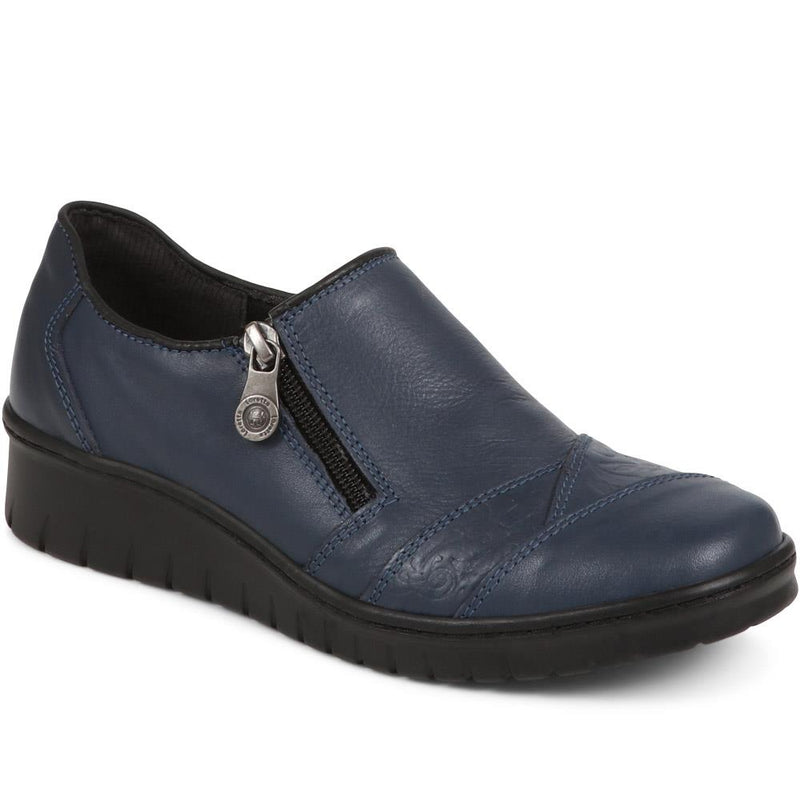 Leather Slip On Shoes - HAK38033 / 324 724