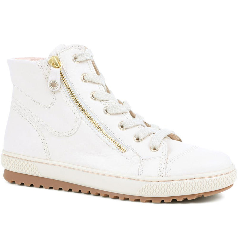 Bulner High Top Leather Trainers - GAB34515 / 320 630