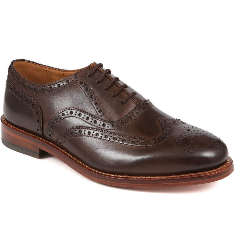 Barons Leather Brogues - BARONS / 320 724