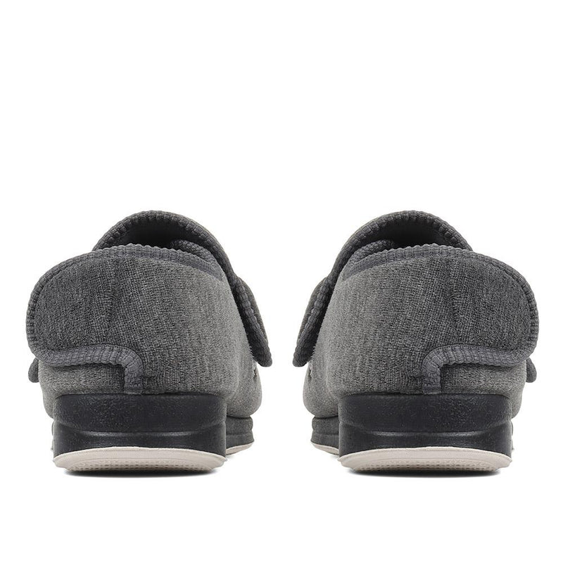 Extra Wide Fit Adjustable Slippers - CATHRINE / 320 261