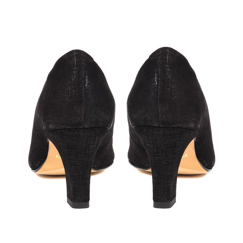 Pointed Toe Leather Court Shoes - GUP38504 / 324 312