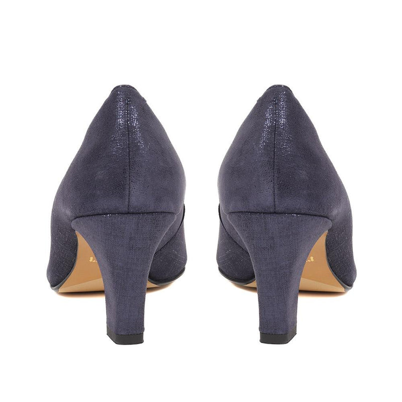 Pointed Toe Leather Court Shoes - GUP38504 / 324 312