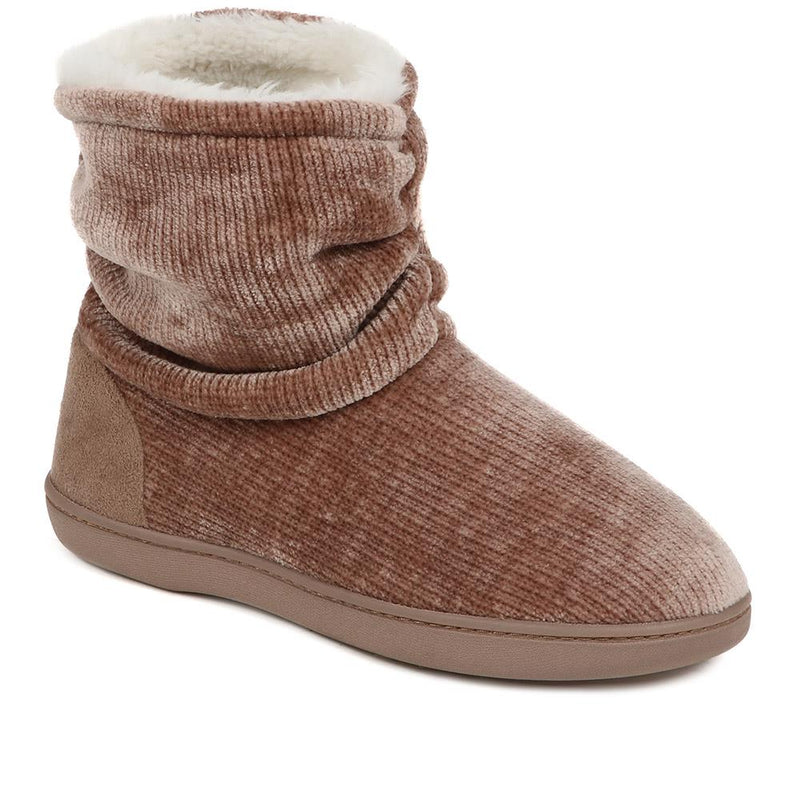 Knitted Slipper Boots - QING36025 / 322 966