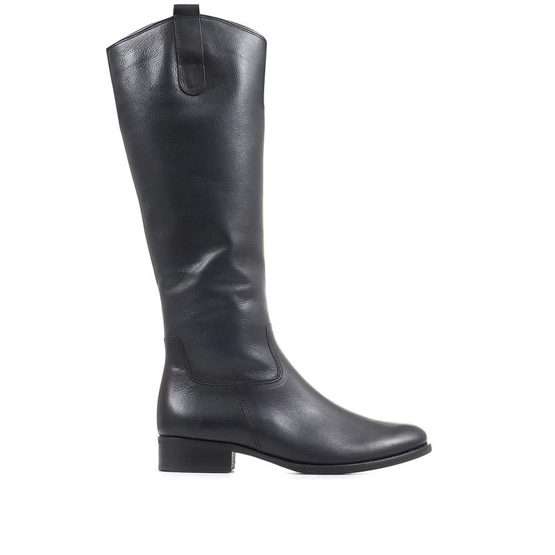 Brook Slim Calf Fit Leather Riding Boots - GAB28507 / 313 145