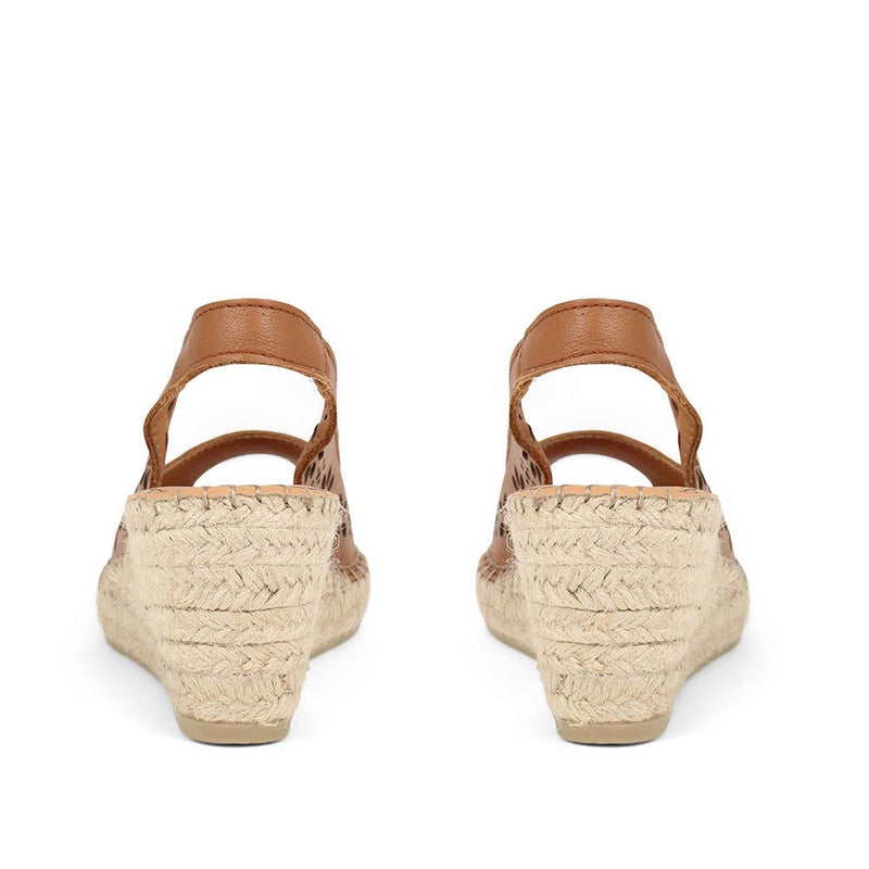 Reina Leather Espadrilles  - REINA / 325 460