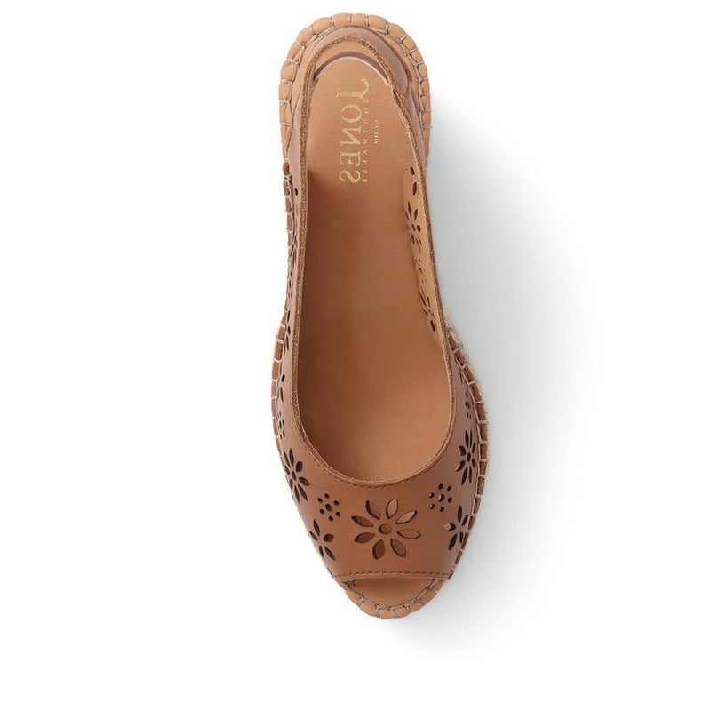 Reina Leather Espadrilles  - REINA / 325 460